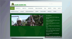 Desktop Screenshot of islamictides.com